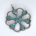 1950's Dishta Family Snowflake pendant #1060