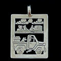 Truck Pendant by Russell Lee #1097-1098
