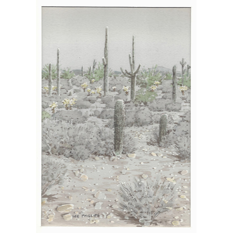 Dusk in the Desert by Lee Phillips #1124
