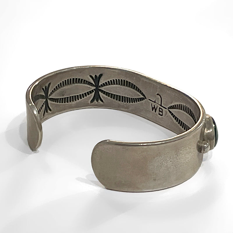 Malachite Cuff by Wilson Begay #1156