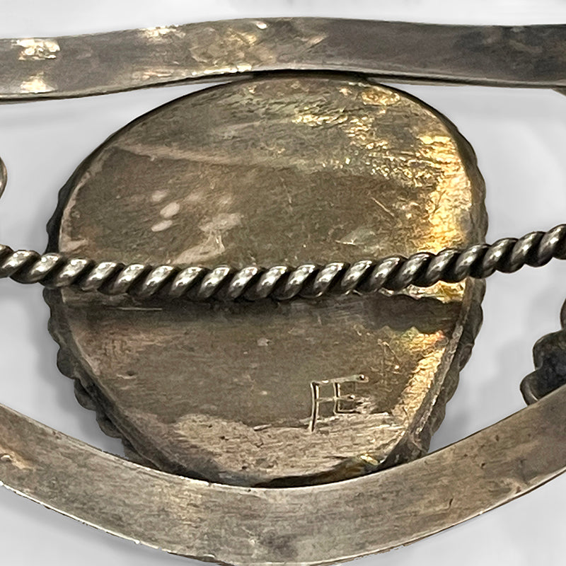 Turquoise and Sterling Cuff #1223