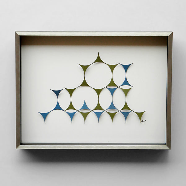 "Relief Circles" by Louise Harris #1250