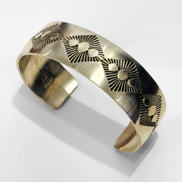 Stamped Cuff by Jason Benally #1319