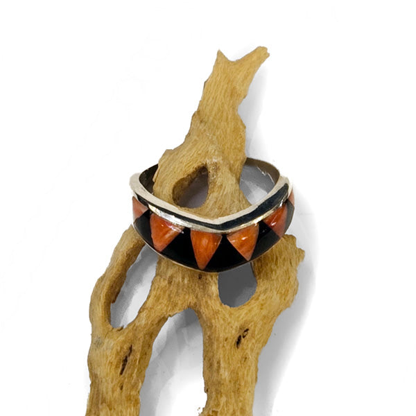 Inlay Ring by Veronica Benally #1326