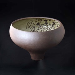 Large Stoneware Bowl by Eri Sugimoto #1690