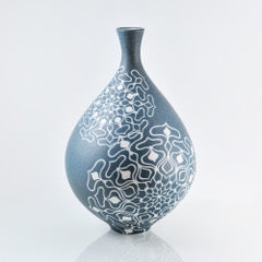 Eucalyptus Blue Bud Vase by Eri Sugimoto #1692