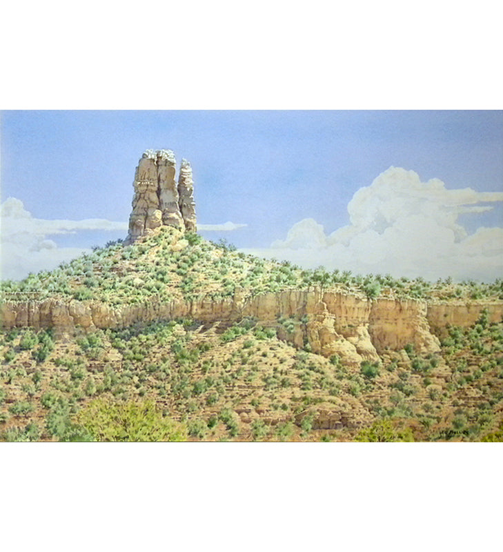 Chimney Rock Sedona by Lee Phillips #317