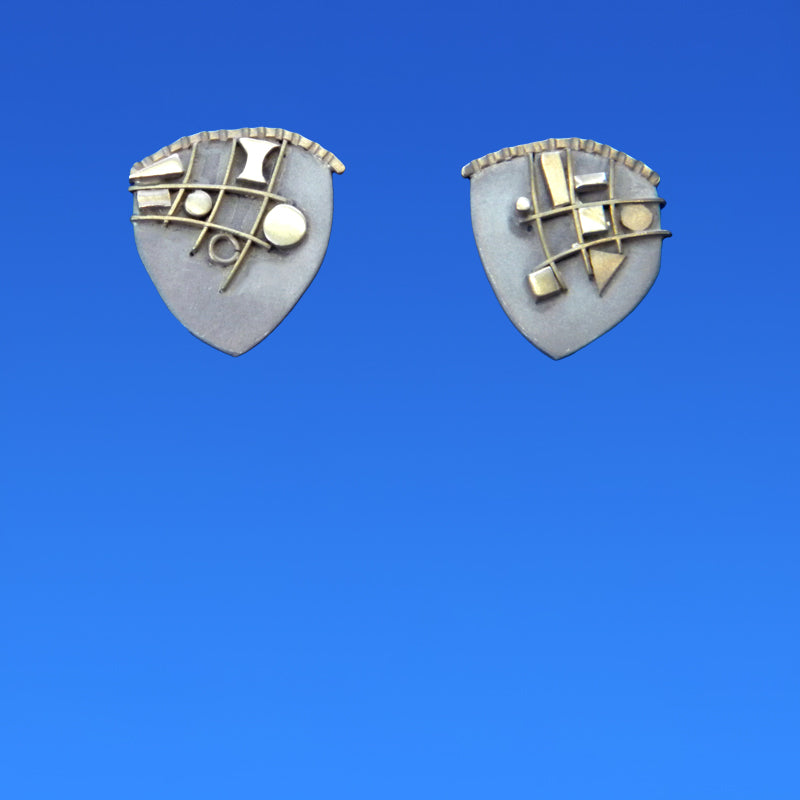 Blue Topaz Earrings by Lee Phillips #392-879