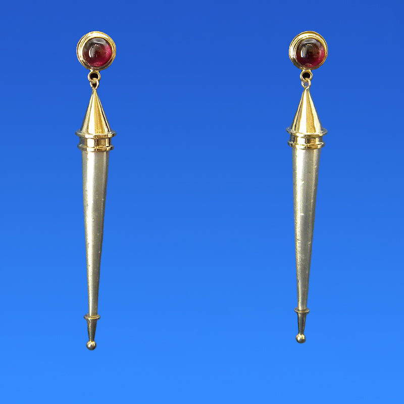 Garnet Earrings by Lee Phillips #387-742