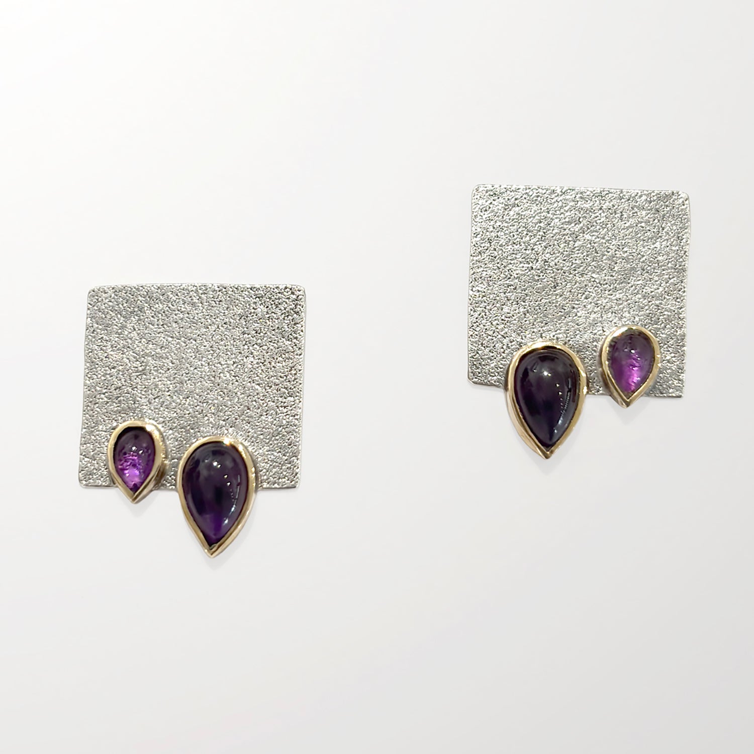 Amethyst Earrings by Lee Phillips #399-1013