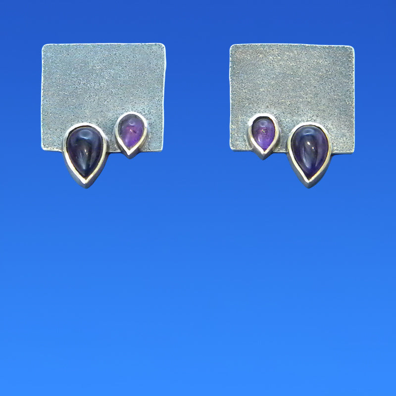 Amethyst Earrings by Lee Phillips #399-1013