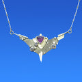 Amethyst and Iolite Pendant  by Lee Phillips #403-1038