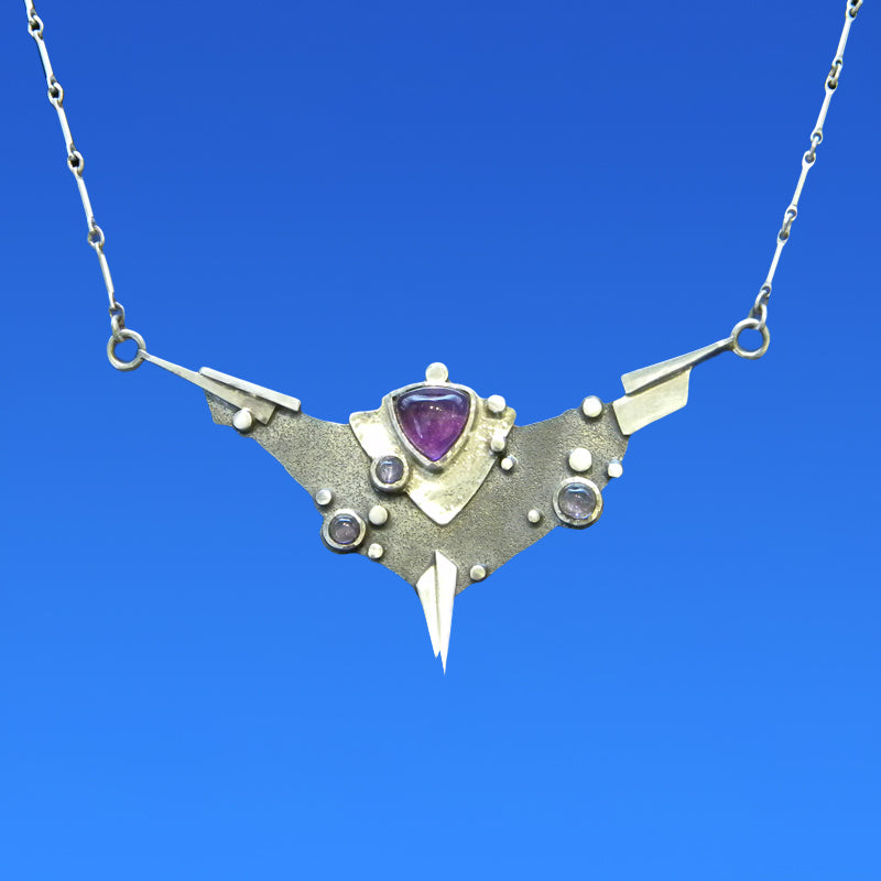 Amethyst and Iolite Pendant  by Lee Phillips #403-1038