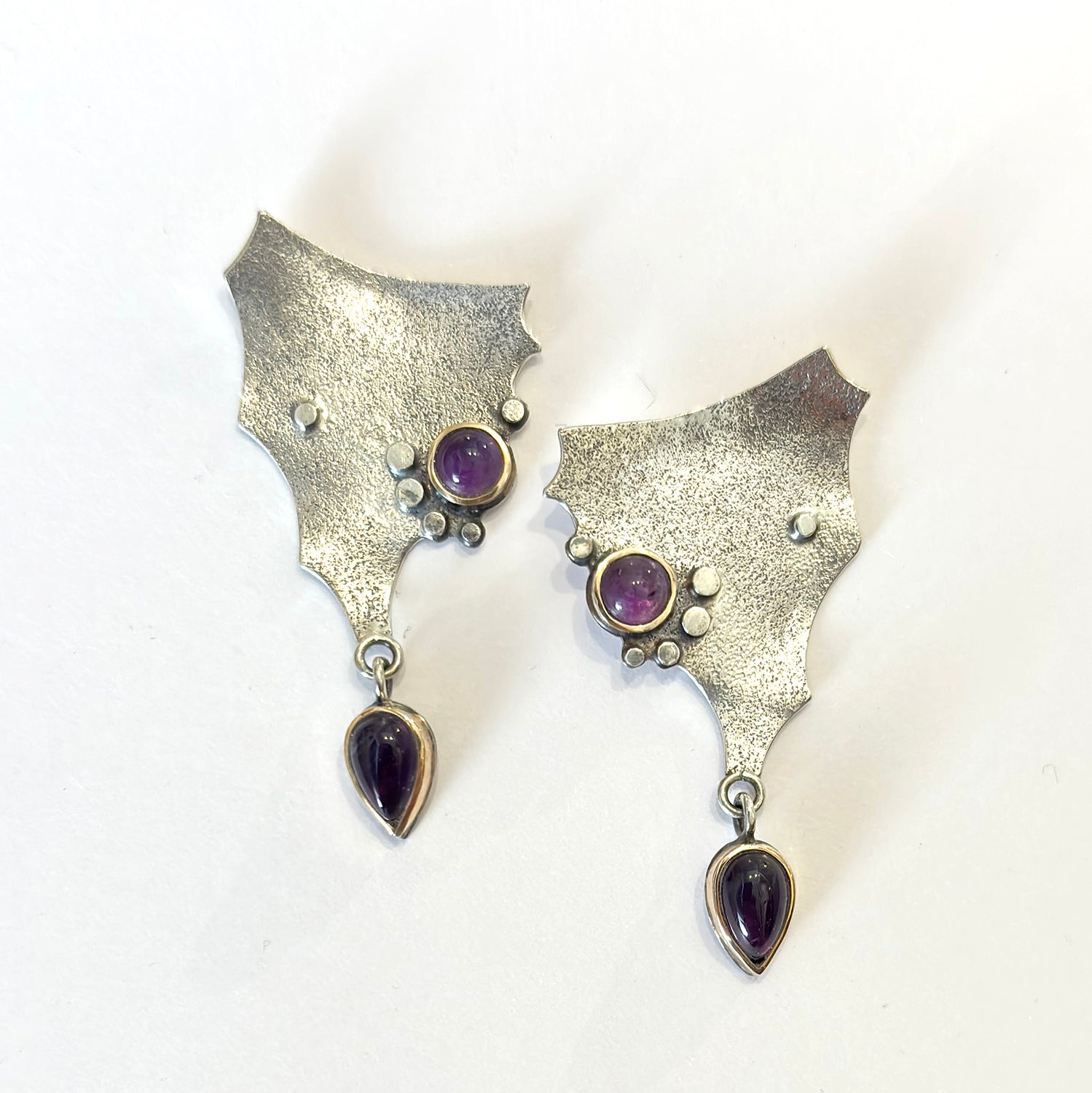 Amethyst Earrings by Lee Phillips #407-1094