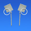 Sterling Silver Earrings by Lee Phillips #410-1130