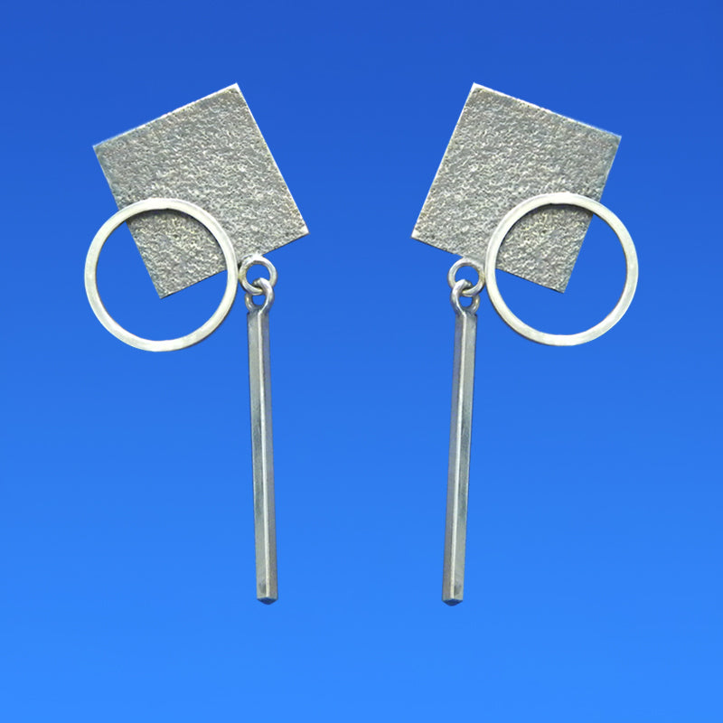 Sterling Silver Earrings by Lee Phillips #410-1130