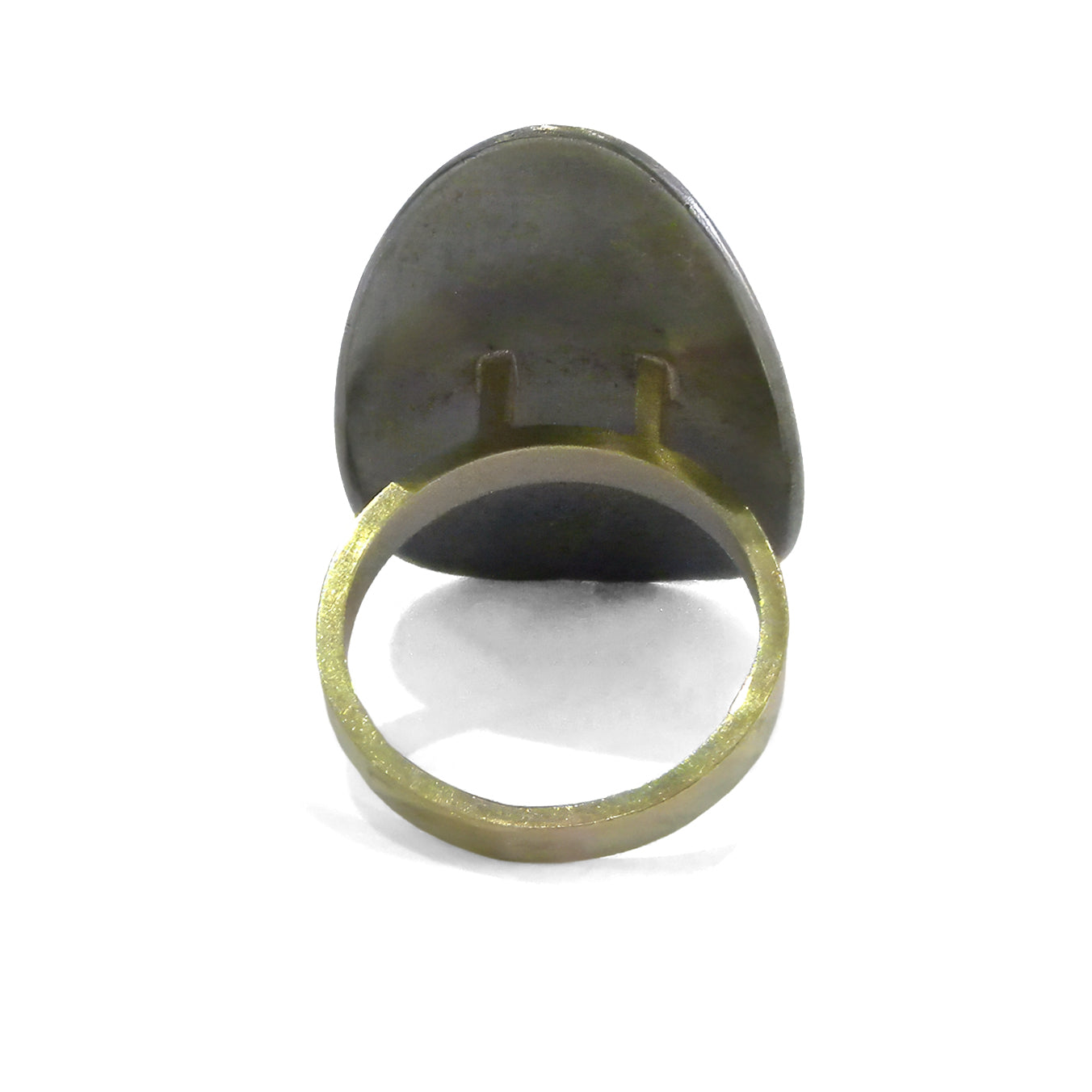 Rainbow Moonstone Ring by Lee Phillips #450-157