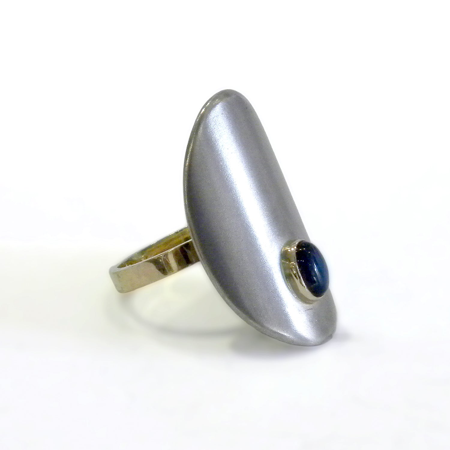 Rainbow Moonstone Ring by Lee Phillips #450-157