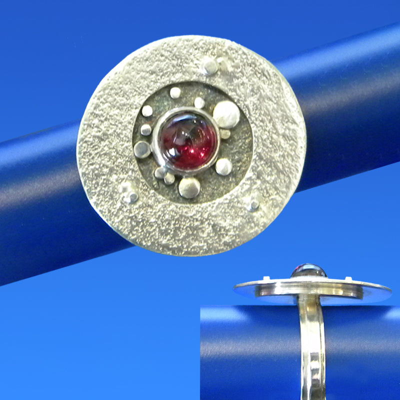 Garnet Ring by Lee Phillips #457-1107