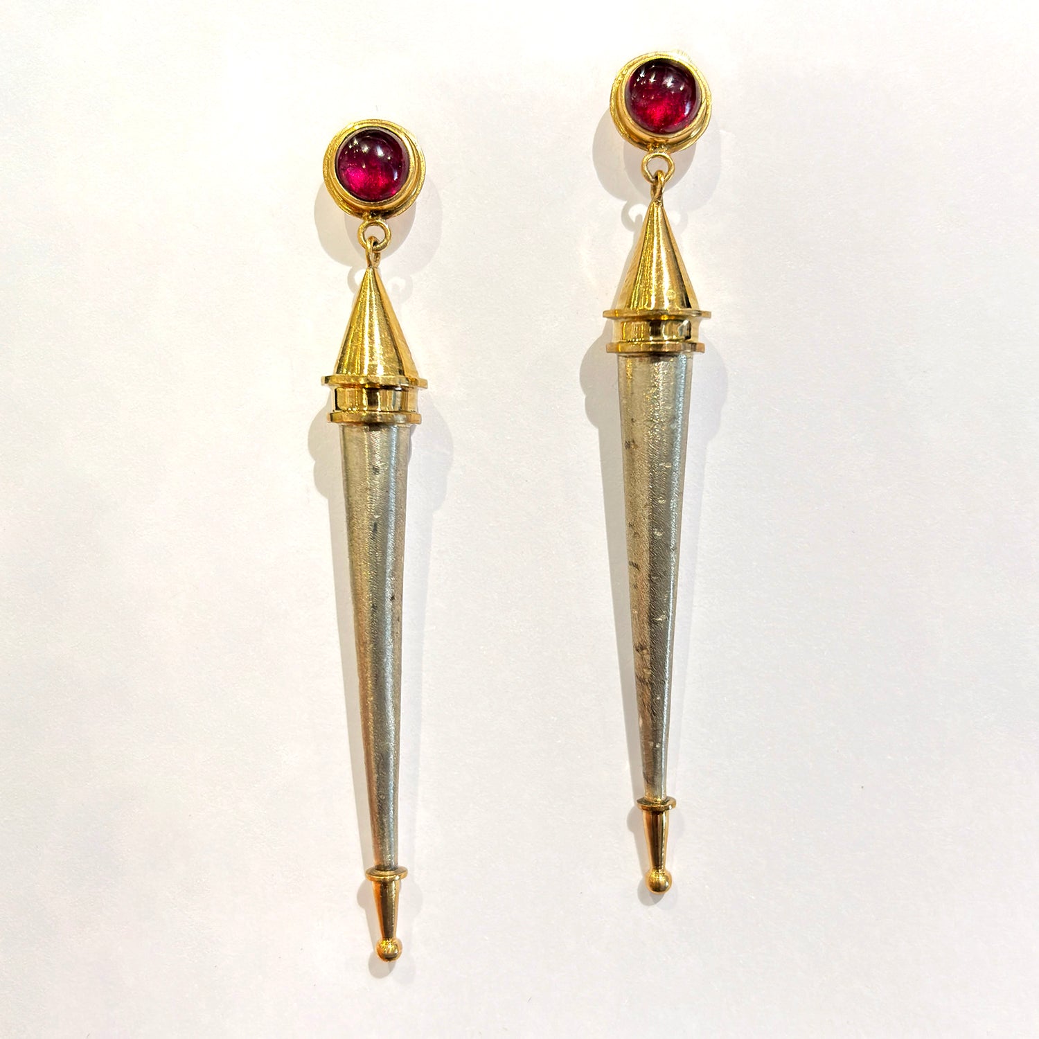 Garnet Earrings by Lee Phillips #387-742
