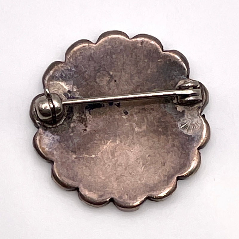 1950s Inlay Turquoise Pin/Brooch #758