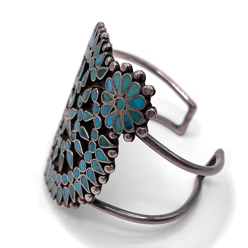 Fabulous Dishta-style Vintage Bracelet/Cuff by Matthew and Rosemary Lidase #771