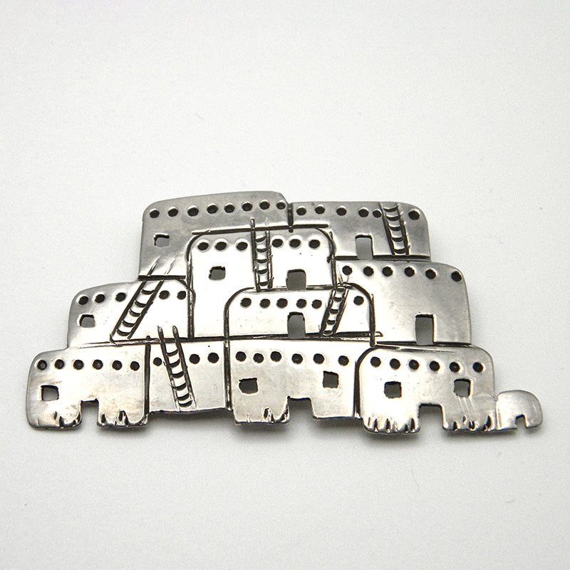 Pueblo Village Pin/Pendant #814