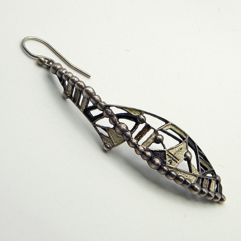 Lightning Earrings by Edward Charlie #816