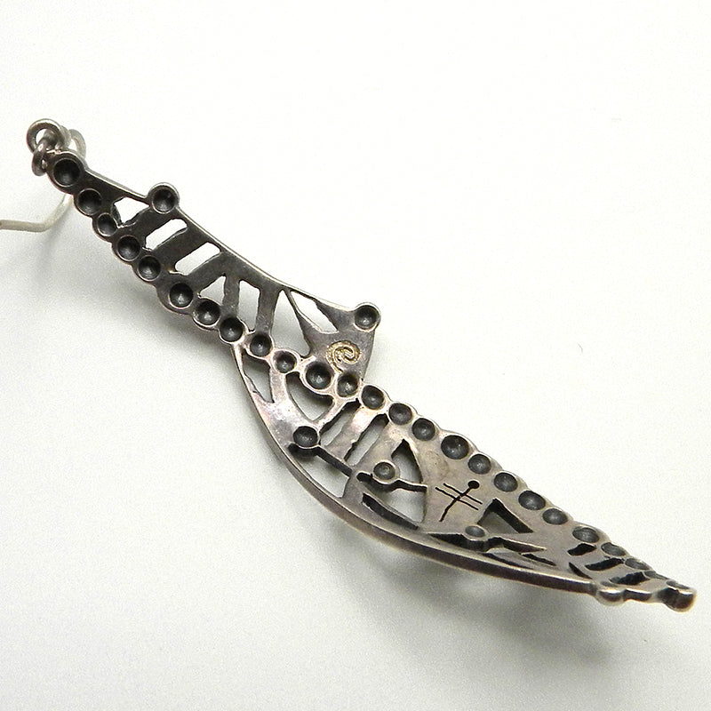 Lightning Earrings by Edward Charlie #816