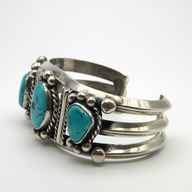 Heavyweight 3-stone Cuff by Charlie John #820