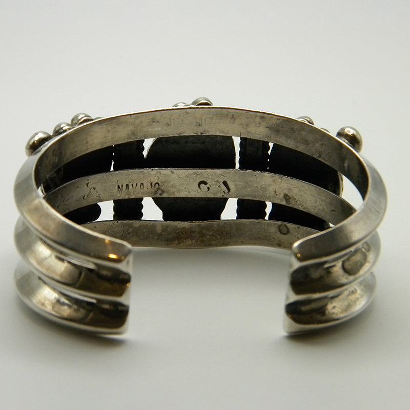 Heavyweight 3-stone Cuff by Charlie John #820