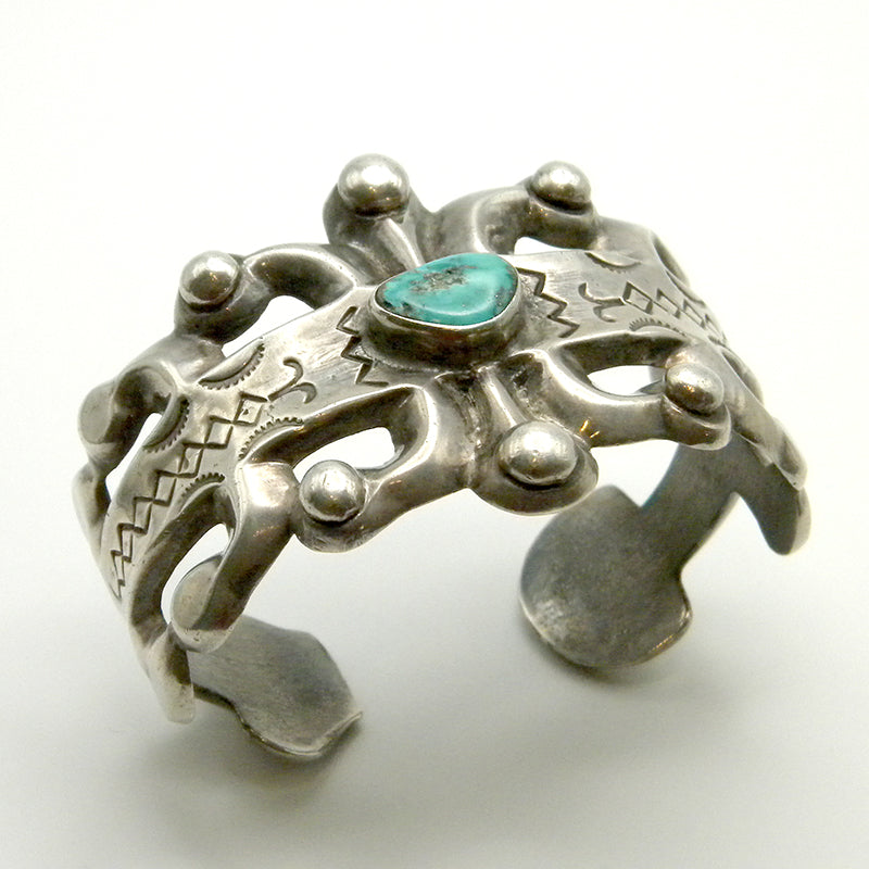 Vintage Zuni Heavy Sandcast Cuff #821