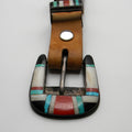 Early 4-piece Zuni Inlay Ranger Set #826