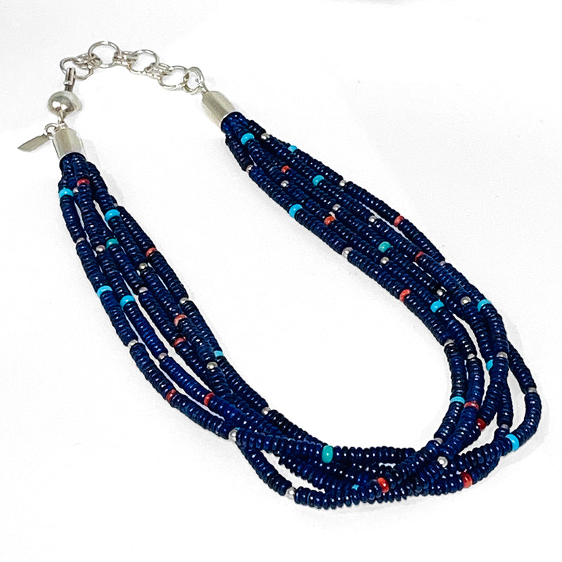 High-grade Lapis Necklace by Desiree Yellowhorse #963