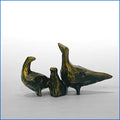 Bird Chat-Bronze by Jill Shwaiko #BC-B