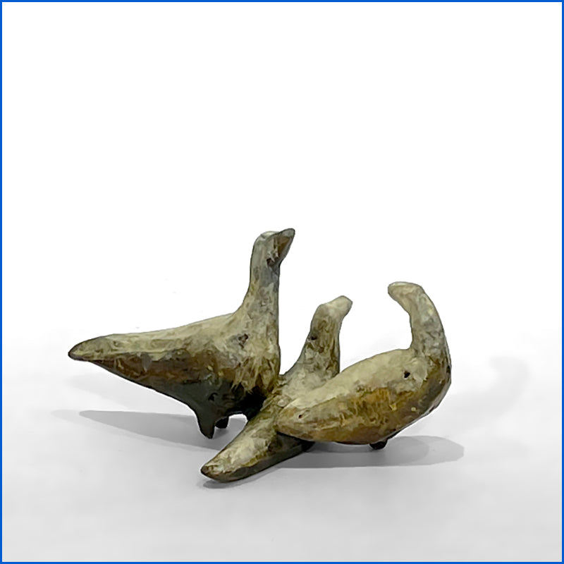 Bird Chat-White by Jill Shwaiko #BC-W