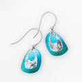 Blake Earrings-Capri Silver #1556