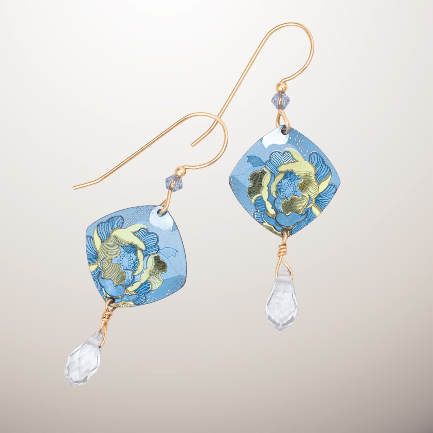 Elena Earrings - Sky Blue