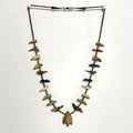 Petrified Mammoth Tusk Fetish Necklace by Lena Boone #1178