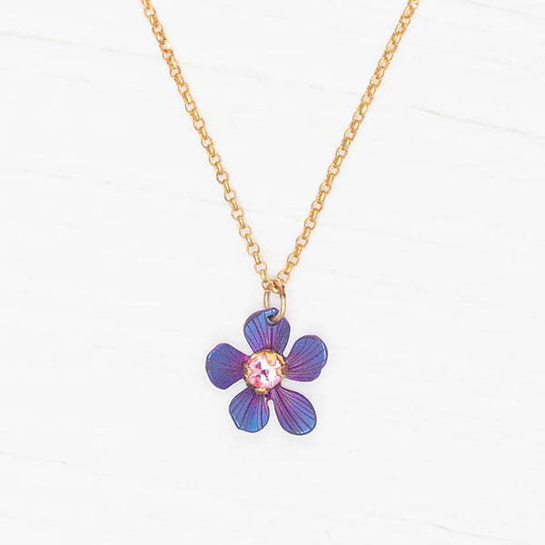 Plumeria Kids Flower Necklace #1497 1496