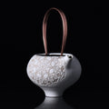 White Stoneware Pouring Vessel by Eri Sugimoto #788
