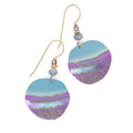 Riptide Earrings Lavender  #1527