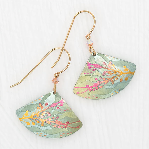 Sea Meadow Earrings Sage #1520