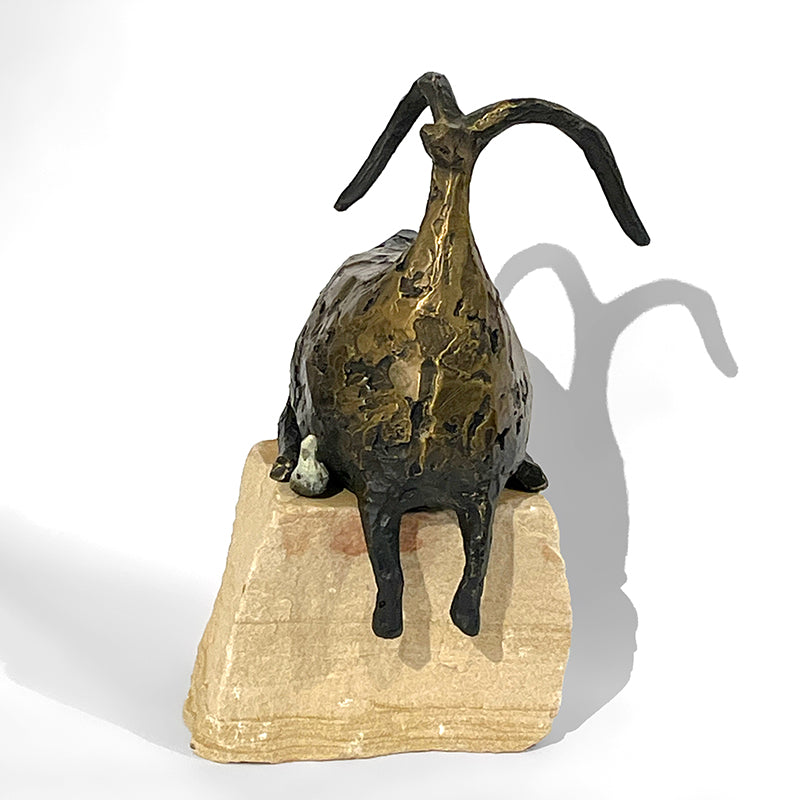 Seated Stargazer with Bird by Jill Shwaiko #SeaSG-Med-2