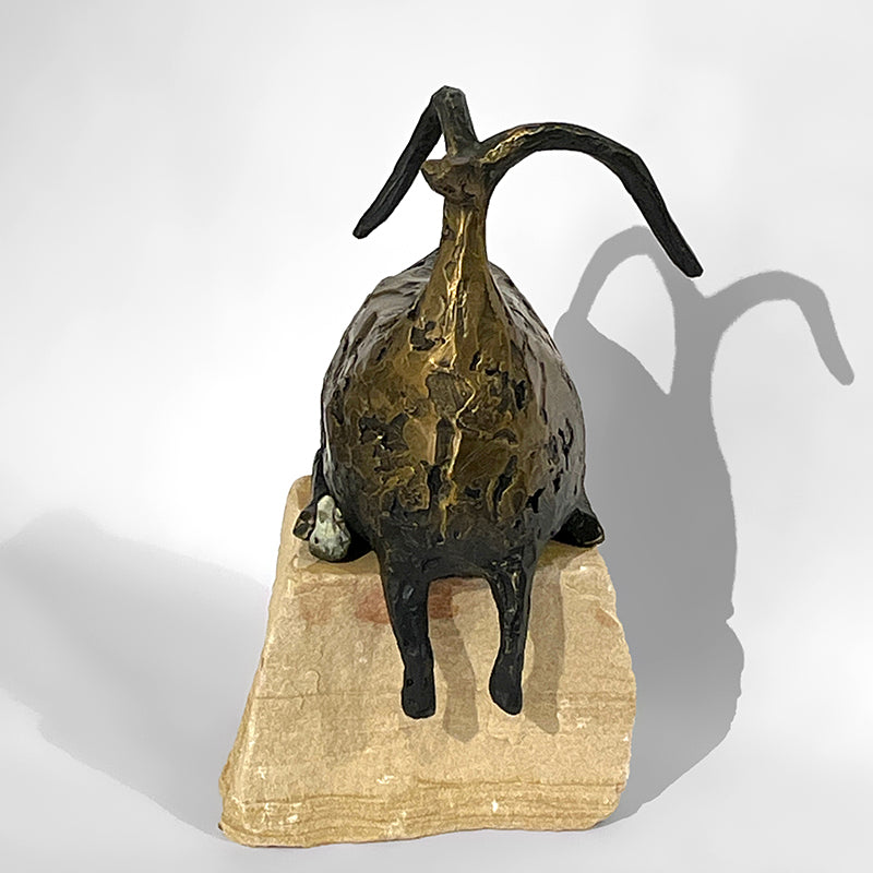 Seated Stargazer with Bird by Jill Shwaiko #SeaSG-Med-2